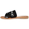 Journee Collection Womens Ivante Slide Flat Sandals - 2 of 4