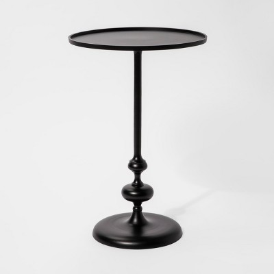Londonberry Turned Accent Table Large Black - Threshold™