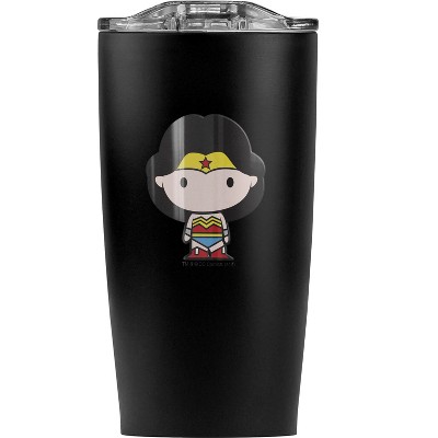 Wonder Woman Cute Chibi Character Steel Tumbler 20oz Coffee Travel Mug