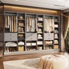 Besiost 40'' Freestanding Closet System with 10 Shelves, Closet Organizer - 3 of 4
