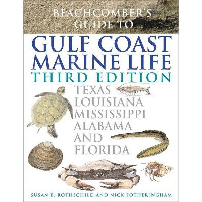 Beachcomber's Guide to Gulf Coast Marine Life - 3rd Edition by  Susan B Rothschild & Nick Fotheringham (Paperback)