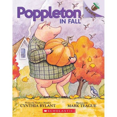 Poppleton in Fall: An Acorn Book (Poppleton #4), 4 - by  Cynthia Rylant (Paperback)