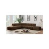Meridian Furniture,Arc Velvet Modular Sofa - 2 of 4