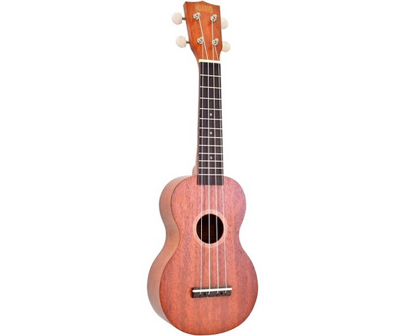 Mahalo Java Series MJ1TBK-U Soprano Ukulele Transparent Brown