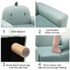 Infans Kids Dinosaur Sofa Wooden Armrest Chair Couch w/ Thick Cushion Beech Legs Gift - 4 of 4