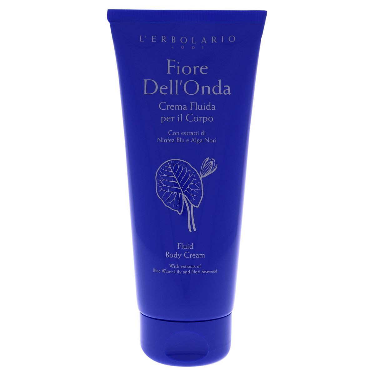 L'Erbolario Fiore Dell'Onda Fluid Body Cream - Body Cream for Dry Skin - 6.7 oz