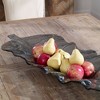 Uttermost Smoked Leaf Glass Tray - 4 of 4