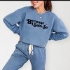 Simply Sage Market Because I Said So Lightweight Garment Dyed Sweatshirt - 2 of 4