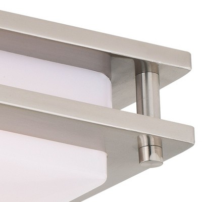 Horizon 12" Satin Nickel LED Flush Mount Ceiling Light