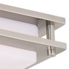 Vaxcel Horizon 1 - Light Flush Mount in  Satin Nickel - 4 of 4