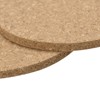 Unique Bargains Durable Soft to the Touch Cork Temperature Resistant Coasters - 4 of 4