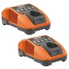 Ridgid 12V Lithium-Ion OEM Replacement Battery Charger (2 Pack) - 140446001-2PK - 3 of 4