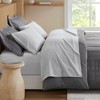 Ramona Striped Reversible Pintuck Pleated Duvet Set - 4 of 4