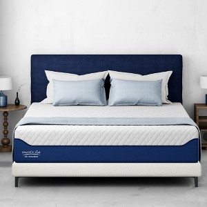 CSBDHOME 14 Inch Cooling Gel Infused Mattress for Pressure Relief, Bed in a Box CertiPUR-US Certified & Fiberglass Free - 1 of 4