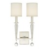 Crystorama Lighting Paxton 2 - Light Sconce in  Polished Nickel - 4 of 4