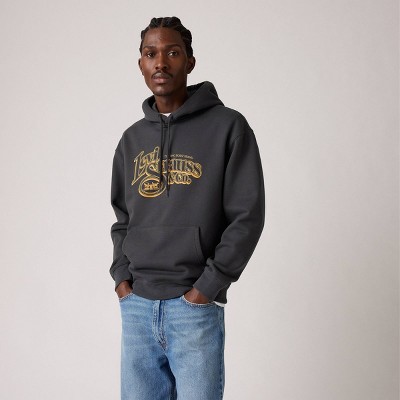 Levis Mens Relaxed Fit Pullover Hoodie Sweatshirt 3790₽