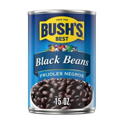 Bush's Best Black Beans, Creamy, 15 Oz