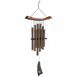 Woodstock Chimes Signature Collection, Woodstock Healing Chime, 34'' Bronze Wind Chime HCBR