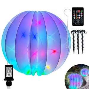 Flipo Twinklers 18-Inch Indoor & Outdoor Foldable Lighted Orb For Your Home Decor - 1 of 3