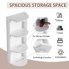 Sapphtopaz Bathroom Cabinet with Float Mounting Design,Bathroom Storage Cabinet with Soft Close Doors,Over The Toilet Storage Cabinet - 4 of 4
