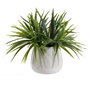Artificial Plant - Faux 17" Potted Orchid Plant - FXP1012 - Multicolored - Safavieh - 1 of 4