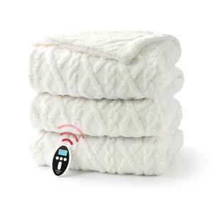 Heated Blanket Throw, Soft Washable Electric Blanket, Heating Blanket for Bedding - 1 of 4