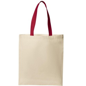 Mafoose Core Cotton Tote with Self Fabric Carry Handles - 1 of 4