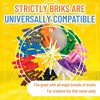 Strictly Briks Classic Bricks Starter Kit, White, 144 Pieces, 1x2 Inches, 100% Compatible with All Major Brick Brands - 3 of 4