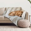 Arlee Home & Pet Waterproof Soft Plush Reversible Furniture Protector Dog and Cat Blanket - 60" x 70" - Cream - 3 of 4