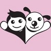Girl's Design By Humans Doggy Friend By graphicganga T-Shirt - 2 of 3