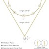 HTUTWOO Gold Pearl Necklaces for Women,14K Gold Plated Dainty Layered Pearl, Cute Daisy Pearl Choker Gold Necklace Gifts for Women Gold Trendy Gifts - 4 of 4