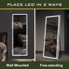 Lirago Lumia Smart LED Full-Length Mirror with Alloy Frame 63"H x 20"W - 2 of 4