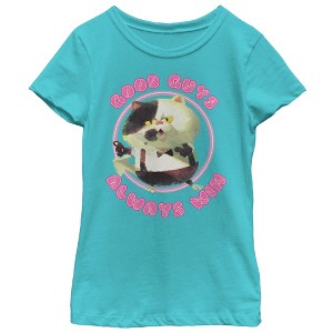 Girl's Nintendo Splatoon Judd the Cat T-Shirt - 1 of 3