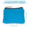 Unique Bargains Canvas Portable Home Change Coin Purse Pouch Bags with Zipper - 2 of 4