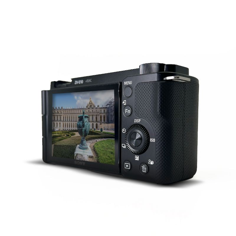 Sony Alpha ZV-E10 - APS-C Interchangeable Lens Mirrorless Vlog Camera Kit - Black, 2 of 4