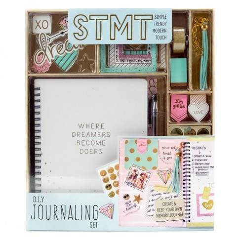 Diy Journaling Set - Stmt: Craft Kit With Stickers For Girls, Art 