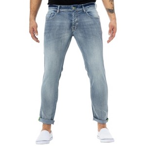RAW X Men's Stretch Rip and Repair Jeans - 1 of 4