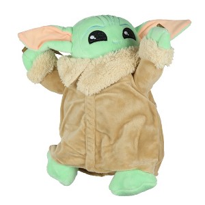 Disney Star Wars The Mandalorian Grogu The Child Plush 11" Crossbody Bag Multicolored - 1 of 4