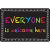 Smart Poly® Computer Mouse Pad, 8" x 10", Everyone is Welcome Here, Chalk Loop, Pack of 6 - 2 of 3