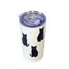E & S Imports 7.0 Inch Black Cat Serengeti Tumbler Hot Or Cold Beverages Tumblers - 2 of 3
