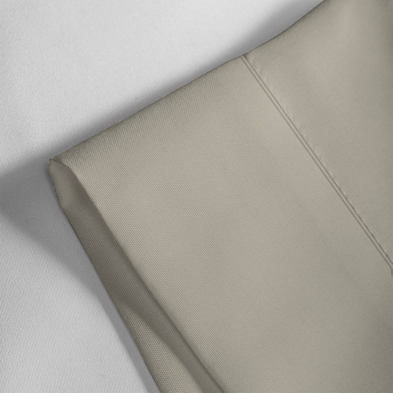 400 Thread Count Ultimate Percale Cotton Solid Sheet Set - Purity Home, 3 of 5
