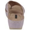 GC Shoes Bari Embellished Perforated Comfort Slide Wedge Sandals - 3 of 4