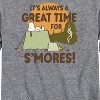 Boys' - Peanuts - Smores Snoopy Woodstock Long Sleeve Graphic T-Shirt - 2 of 4