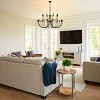 Baoure 52-Light Black Farmhouse Chandeliers, 71-in Vintage Candle Large Chandelier for Entryway Kitchen Island Foyer - 2 of 4