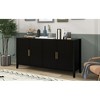 Accent Storage Cabinet Sideboard Wooden Cabinet with Metal Handles for Hallway, Entryway, Living Room - 3 of 4