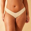 Women's Extra High Leg Eyelet Low-Rise Extra Cheeky Bikini Bottom - Wild Fable™ - 4 of 4