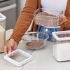 iDesign Small Airtight Canister with Erasable Label - Set of 4 - Clear - 3 of 4
