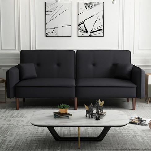 Convertible Sofa Bed Gray - Room Essentials™ : Target