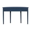 NicBex Modern Artsy Style Console Table with 3 Drawers,Elegant Entryway Table with Cross Legs,Foyer Tables for Entryway,Living Room - 3 of 4