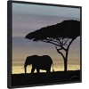 Amanti Art Savanna Elephant I by James Burghardt Canvas Wall Art Print Framed 22 x 22-in. - 3 of 4